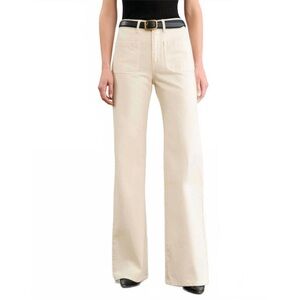 NEW NILI LOTAN florence pant in stone NWT SZ 00‎